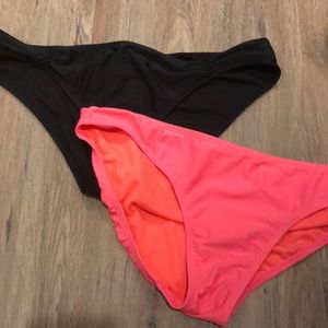 2 bathing suit bottoms